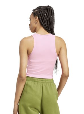 Imagen 2 del producto Polera sin Mangas Essentials Acanalada Logo