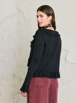 Imagen 2 del producto Chaleco Volantes en Manga y Escote