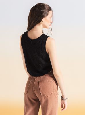 Imagen 2 del producto Polera Full Bordada con Cordones