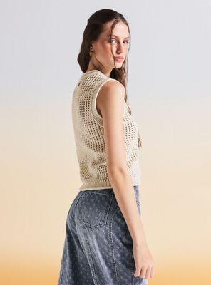 Imagen 2 del producto Sweater Look Malla Hilos Brillantes