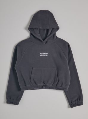 Imagen 1 del producto Polerón Polar con Bordado y Puller en Pretina