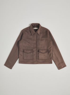 Imagen 2 del producto Chaqueta Suede con Bolsillos