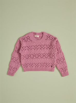 Imagen 2 del producto Chaleco Cerrado Calado Niña