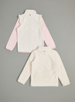 Imagen 2 del producto Polerón Bipack con Polera Color Block y otro Bordado