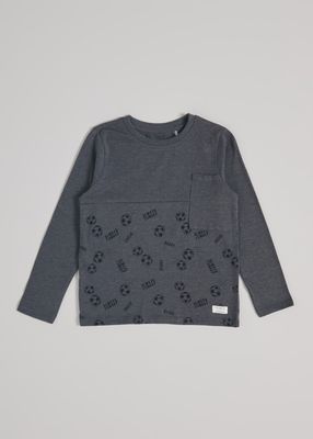 Imagen 2 del producto Polera Básica Color Block Estampada