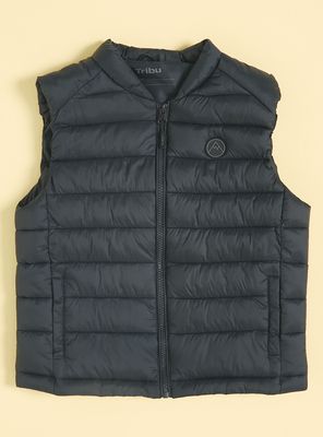 Imagen 1 del producto Parka sin Mangas Nylon con Aplicación Montaña