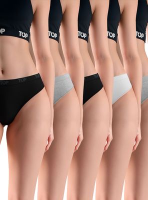 Bikini Algodón Color