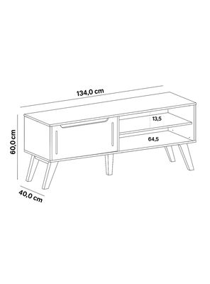 Imagen 2 del producto Rack TV 55' Lotus Ebano Exit