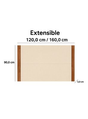 Imagen 2 del producto Panel Extensible TV 50' Fresno Marfil Exit