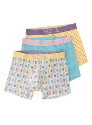 Bóxer Medio Algodón Pack 3