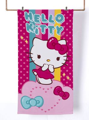 Imagen 2 del producto Set de Toalla 70x140 cm + Lentes de Agua Hello Kitty 2