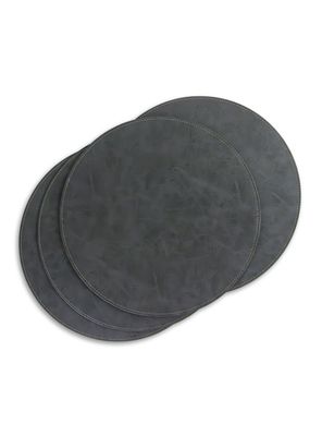 Imagen 2 del producto Set de 4 Individuales Redondo 37 cm Negro