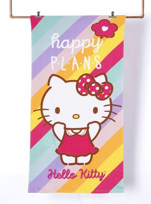Imagen 1 del producto Toalla 70x140 cm + Bolso Hello Kitty