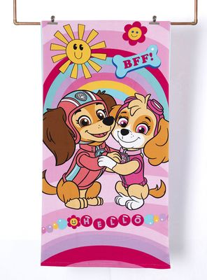 Toalla 70x140 cm + Bolso Paw Patrol Skye Liberty