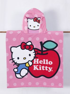 Toalla de Playa Capucha Manzana 60x120 cm