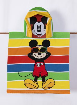 Imagen 1 del producto Toalla de Playa con Capucha Mickey 0x120 cm