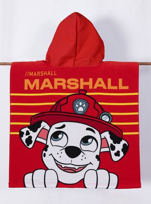 Imagen 2 del producto Toalla de Playa con Capucha Paw Patrol Marshall 60x120 cm