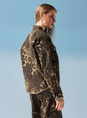 Imagen 2 del producto Chaqueta Wide Leg Estampado