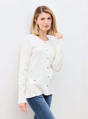 Chaleco Tipo Chanel Liviano