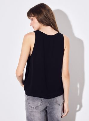 Imagen 2 del producto Blusa Doble Capa Gasa Cuello V