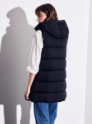 Imagen 2 del producto Parka sin Mangas Larga con Gorro