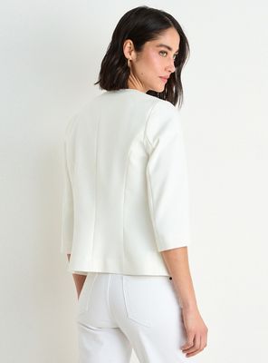 Imagen 2 del producto Blazer Liso de Tope con Solapa y Bolsillos