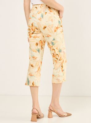 Imagen 2 del producto Pantalón Capri Estampado Floral