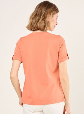 Imagen 2 del producto Polera Lisa de Lino Regular