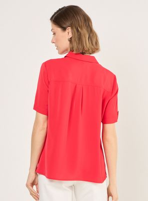 Imagen 2 del producto Blusa Camisera Lisa