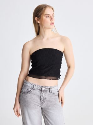 Imagen 1 del producto Polera Encaje Strapless