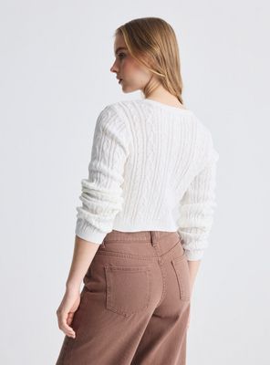 Imagen 2 del producto Chaleco Tejido Trenzado