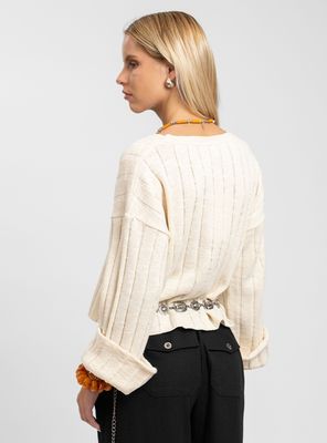 Imagen 2 del producto Chaleco Corto Orebro Crudo