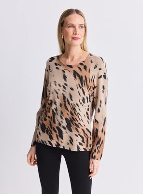 Sweater Estampado en Degradé