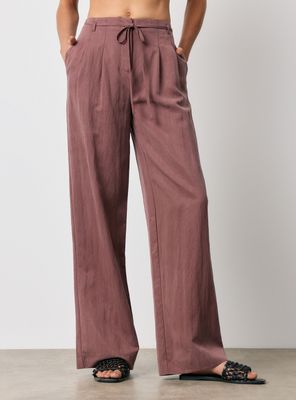 Imagen 1 del producto Pantalón con Amarras Mezcla Lyocell Poliamida Tacto Suave