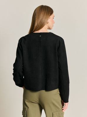 Imagen 2 del producto Chaqueta Crop sin Cuello