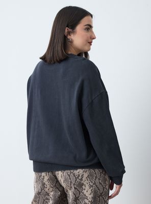 Imagen 2 del producto Polerón Lavado Gráfica Rock