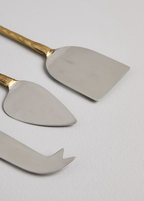 Imagen 2 del producto Set de 3 Cuchillos Queso Palmeras