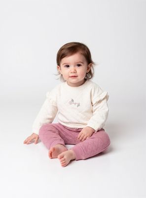 Imagen 2 del producto Buzo Quilt con Bordado Romántico