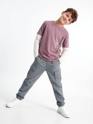 Imagen 1 del producto Pantalón Cargo Colores Sólidos