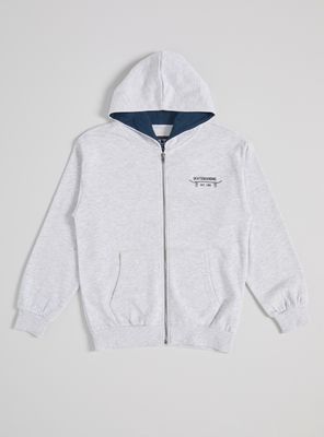 Imagen 2 del producto Polerón Full Cierre con Estampado Deportivo Espalda