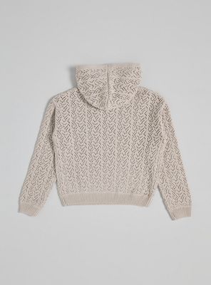 Imagen 2 del producto Sweater Chenille con Tiras y Capucha