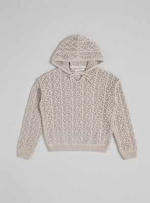 Imagen 2 del producto Sweater Chenille con Tiras y Capucha