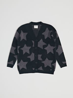 Imagen 2 del producto Sweater Chaleco Jacquard Estrellas