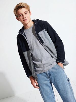 Polar Bicolor Detalle Nylon con Cierres