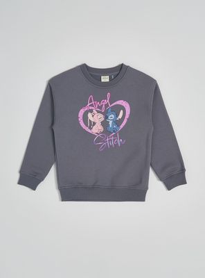 Imagen 2 del producto Polerón Estampado Romántico Stitch y Ángel