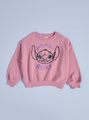 Imagen 2 del producto Polerón Estampado Stitch con Aplicación Cordón