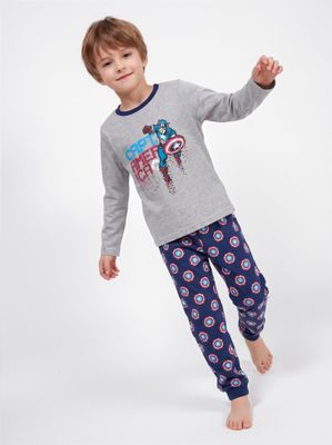 Imagen 2 del producto Pijama Estampado Capitán América con Escudo