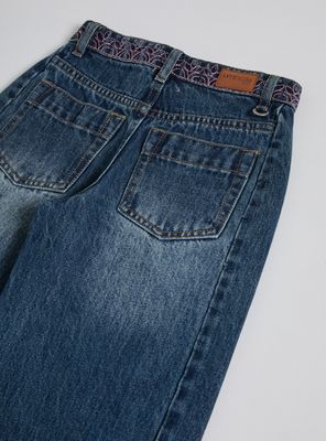 Imagen 2 del producto Jeans Balloon con Pretina Full Bordado