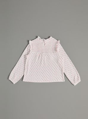 Imagen 2 del producto Polera Aplicación Panal Estampada con Tela Texturada