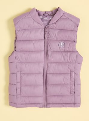 Imagen 2 del producto Parka sin Mangas Nylon con Aplicación Flor